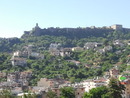 Sicht auf die Burg in Gjirokastra
