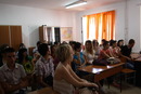 Treffen mit den Studenten -  Universität Elbasan
