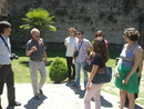 Führung in der Burg von Elbasan